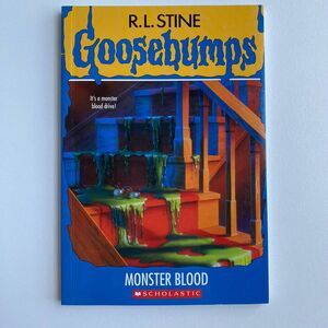 Goosebumps Book Monster Blood R.L. Stine Paperback‎ 2017 Printing